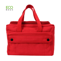 OEM ODM Premium toile de coton robuste grande capacité Kit d'outils d'électricien sac fourre-tout avec poignée