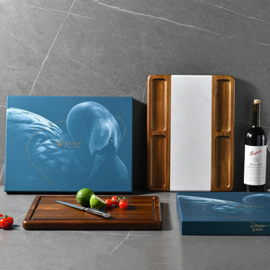 Tabla de Cortar Redonda Resistente y Ecológica de Mármol Natural, Tabla de Cortar de Primera Calidad para Uso en la Cocina - Product Image 4