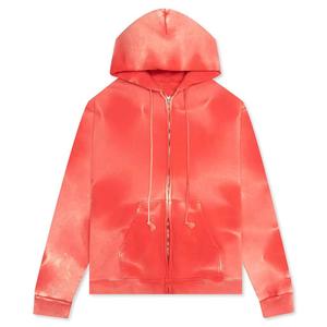 Sudadera con Capucha Extra Grande para Hombre, Diseño Vintage, 100% Algodón Felpa, 380g, Efecto Desgastado por el Sol, para Invierno - Product Image 1