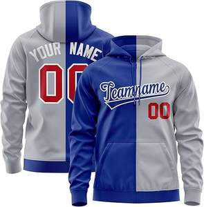 Sudadera con capucha personalizada para jóvenes, nombre y número del equipo cosido, forro polar de algodón, ropa deportiva premium y fabricante de atuendos informales - Product Image 6