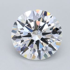 3,2 CT IGI Blanco redondo Corte brillante Diamantes cultivados en laboratorio VS1 Excelente Diamante de laboratorio para anillos de compromiso o fabricación de joyas - Product Image 1