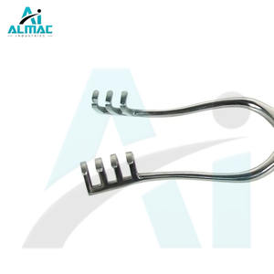 Instrumentos ortopédicos veterinarios ALMAC, retractor de retención automática, 3:4 dientes, 9,5 cm, 14cm, retractor de acero inoxidable, potencia Manual - Product Image 5