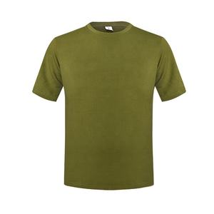 T-shirts d'été confortables à manches courtes 100% coton vert olive, t-shirt personnalisé pour homme, t-shirt surdimensionné personnalisé pour homme - Product Image 1