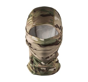 Polyester Spandex Custom Balaclava Sublimation Camouflaged One Hole Ski Mask Full <b>Face</b> Cover - Product Image 1