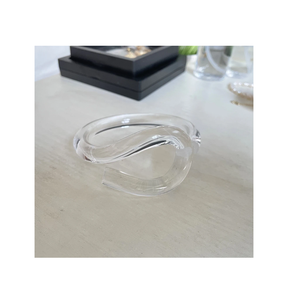 ดีไซน์ใหม่ดูหรูหราอะคริลิคผู้หญิงผู้หญิงกําไลข้อมือ 2 ชิ้น ดีไซน์ที่ยอดเยี่ยมและทําด้วยมือเงาขัดเงา - Product Image 4