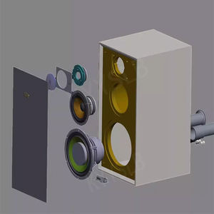 Altavoces de estantería pasivos Fever de 8 pulgadas, nuevos, para alta fidelidad, monitor de audio profesional, altavoces, sonido/amplificadores/altavoces - Product Image 3