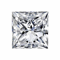 Diamant de laboratoire CVD de qualité supérieure, taille princesse, de 0,25 à 1,00 carat, pureté EX-VG, clarté D VS2, certifié IGI, diamant non monté.