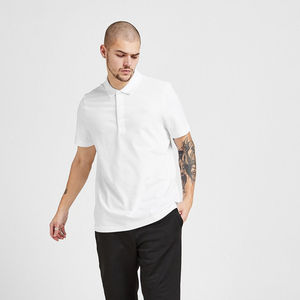 เสื้อถักลำลองผู้ชายแบบ OEM สั่งทำพิเศษ ผ้าฝ้าย 100% แห้งเร็ว ระบายอากาศดี แขนสั้น สีพื้น โลโก้สั่งทำ สีสั่งทำได้ ไซส์พลัส - Product Image 3