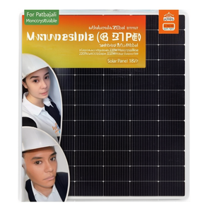 Panneau solaire monocristallin PERC de type N 220W 18V pour Patanjali Renewable - Product Image 2