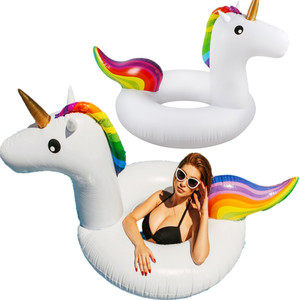 Colchoneta Inflable de PVC Martom Unicornio XXL, Colchón de Natación Portátil y Ecológico para Juegos Acuáticos y Piscinas, Unisex - Product Image 2