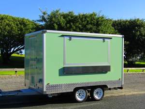 Camion de cuisine mobile sur mesure, remorque de restauration rapide, nouveau chariot à café, camion de nourriture, tacos avec pompe à moteur principale - Product Image 6