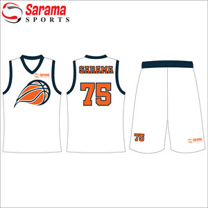 Venta al por mayor nuevas camisetas de baloncesto de equipo en blanco para la impresión Diseña tu propio uniforme de baloncesto, - Product Image 3