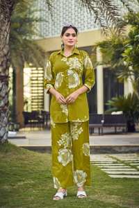 Premium Co Ord Set 1 Rayon Printed Western Collection Catálogo completo disponible a precio mayorista. - Product Image 5