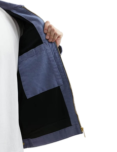 Veste de travail en toile personnalisée pour hommes 100% sergé de coton automne hiver veste de travail de luxe pour vêtements de rue veste en jean lourde personnalisée - Product Image 3