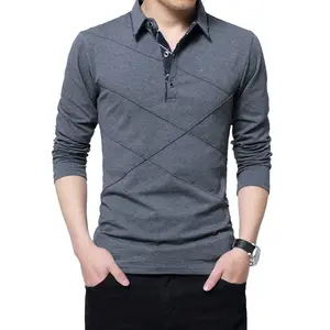 Breathable 100% Cotton Hot Selling Product in 2024 High Quality long Sleeve T-Shirt For Men s wear