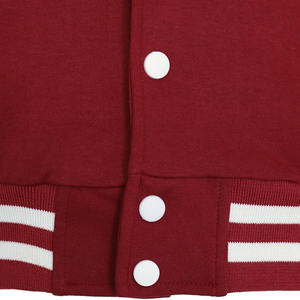 Chaqueta universitaria para actividades al aire libre con aislamiento térmico, prácticos bolsillos con cremallera para adolescentes activos, práctica deportiva - Product Image 3