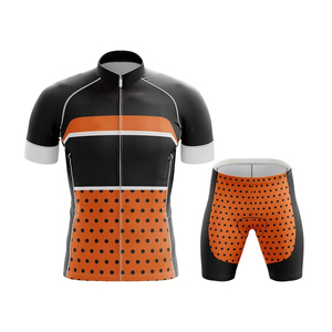 Conjunto de Uniforme de Ciclismo Personalizado OEM, Traje de Ciclismo de Alta Elasticidad y Estiramiento - Product Image 1