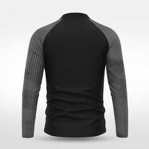 Custom Sublimation Reversible Lightweight Breathable Quick Dry Eco-Friendly Quarter Zip Long Sleeves Shirts Men Women <b>Athletic</b> - Product Image 2