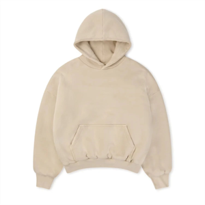 Sweat à capuche unisexe 100% coton molletonné respirant, streetwear d'automne, impression numérique, logo personnalisé, prix d'usine en gros - Product Image 3