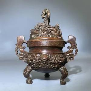 Brûleur d'encens religieux en laiton de luxe Bakhoor |   Encens indien durable et naturel pour une utilisation aromatique longue durée - Product Image 4
