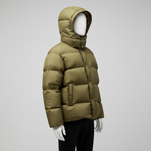 Chaqueta de Plumón para Mujer, Invierno 2026, con Capucha y Botones, Chaqueta Acolchada de Manga Larga, Membrana Transpirable - Product Image 2