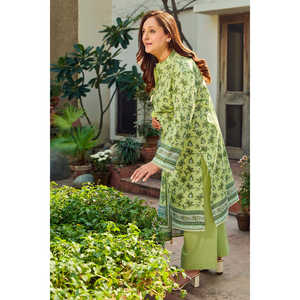 Conjunto de Traje de 3 Piezas Estampado para Mujer con Dupatta, Modelo CL-62116B - Product Image 1