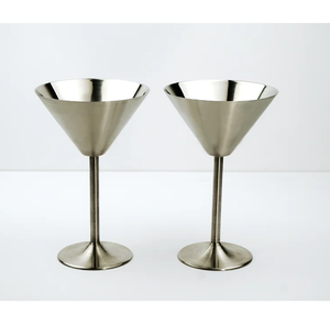 แก้วไวน์แดงสแตนเลสมีเอกลักษณ์สำหรับบ้านและร้านอาหารของตกแต่งบนโต๊ะค็อกเทลบาร์และภาชนะใส่เครื่องดื่มของขวัญแต่งงาน - Product Image 5