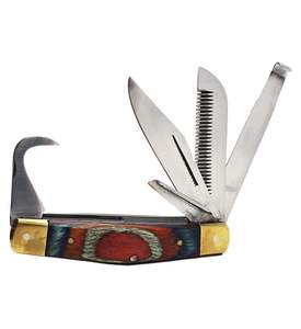 Instruments chirurgicaux de maréchal-ferrant vétérinaire couteau de poche couteaux à sabot outils essentiels pour le soin des sabots - Product Image 4