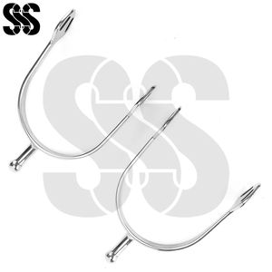 Meilleures ventes : Nouveaux éperons d'équitation en acier inoxydable de style anglais, durables, résistants à la corrosion, design élégant - Product Image 4