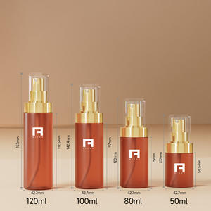 <span class=keywords><strong>Botella</strong></span> <span class=keywords><strong>de</strong></span> Plástico <span class=keywords><strong>de</strong></span> 50 ml y 100 ml con Bomba Dosificadora para Lociones, Sueros para el Cuidado <span class=keywords><strong>de</strong></span> <span class=keywords><strong>la</strong></span> Piel, Aceites Esenciales, Envase Cosmético Personalizado Vacío - Product Image 2