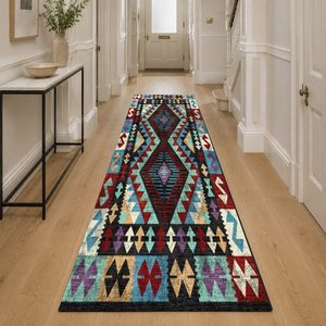 Tapis RUGS DEPOT LXDP-0305, vente en gros, gris anthracite, vintage, oriental, imprimé numériquement, lavable en machine, chenille, tapis de salon, antidérapant - Product Image 5
