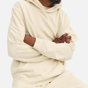 Sudadera con Capucha Unisex de Felpa Orgánica 100% Algodón con Cremallera, Logotipo Personalizado, Corte Holgado, Estilo Vintage - Product Image 3