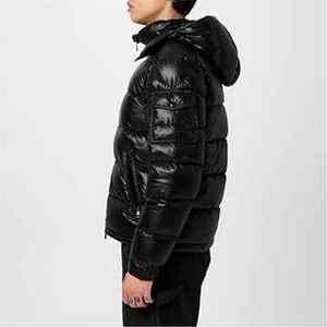 Men's Winter Hooded <b>Long</b> Puffer <b>Jacket</b> <b>Waterproof</b> Windproof Insulated Polyester Filling Front Decorated Quilted Outerwear Plus - Product Image 6
