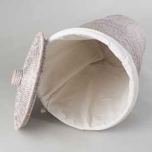 Sustainable rattan <b>gift</b> <b>hamper</b> <b>box</b> multi use bin <b>hampers</b> great choice handmade storage basket - Product Image 2