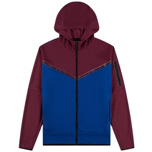 Custom Sweat Jogger Stacked Pants Set Chándales 2 Pc Sweatsuit Desgastado Bordado Sudadera con capucha y pantalones de chándal acampanados Conjuntos Hombres 2026 - Product Image 4
