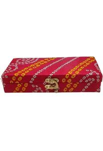 Caja de cartón al por mayor hecha a mano con estampado Lahariya para guardar joyas, ideal para Navidad, fiestas, bodas y regalos para novias. - Product Image 2