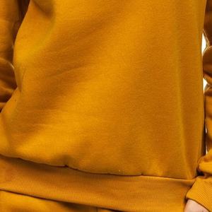 Fournisseur d'usine direct Survêtements 100% coton pour femmes de haute qualité saison d'hiver avec logo personnalisable et bandes latérales - Product Image 4