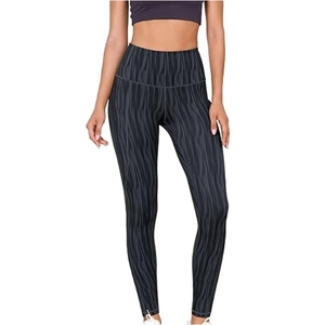 Leggings de yoga décontractés et tendance pour femmes, de haute qualité, sur mesure, unis, avec cordon de serrage, respirants, légers, prix abordable - Product Image 5
