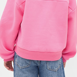 Sweat-shirt pour filles à ourlet côtelé avec col en V, parfait pour l'hiver et les activités de plein air, tissu respirant et doux pour la peau, prix avantageux - Product Image 6