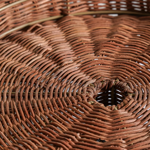 Dark Brown Rattan Footed <b>Tray</b>, <b>Decorative</b> Wicker Fruit <b>Tray</b> Centerpiece <b>For</b> Living Room & Party Serving Bulk Vietnam Factory - Product Image 5