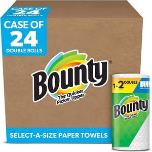 Toallas de Papel Bounty Select-A-Size, 2 Capas, 90 Hojas/Rollo, 24 Rollos/Paquete (66539/5815) - Product Image 4