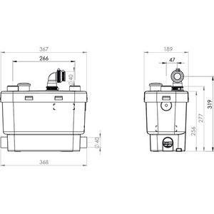 SFA SaniVite+ White Household <b>Pump</b> - Product Image 6
