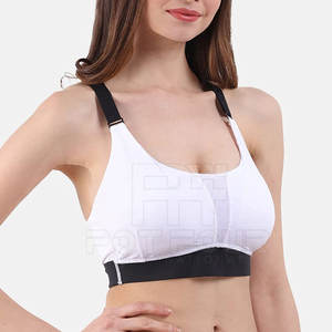 Sujetador de gimnasio de alta calidad para mujer, venta al por mayor, Sujetador deportivo corto de un hombro para mujer, sujetador de gimnasio para mujer más vendido - Product Image 3