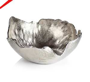 Cuenco de chocolate blanco de acero inoxidable de Metal de forma redonda de alta calidad para hoteles, restaurantes y bares - Product Image 3