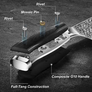 Venta al por mayor pedidos a granel personalizados OEM ODM servicio profesional japonés Chef cuchillo acero Premium mango Damasco Chef cuchillo - Product Image 4