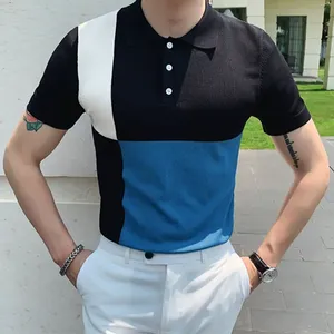 เสื้อยืดแขนสั้นผ้าแคนวาสเนื้อผสมโพลีเอสเตอร์/คอตตอน น้ำหนักเบา คุณภาพสูง ลายเรียบ รับสกรีนโลโก้ แห้งเร็ว สำหรับผู้ชาย - Product Image 3