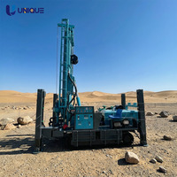 Foreuse hydraulique portable pour puits d'eau de 400 m en bon état – Machine de forage profond pour puits d'eau