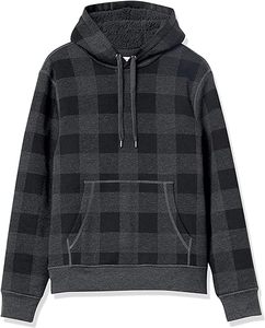 Venta caliente personalizado de calidad superior de los hombres Sherpa-Lined Pullover Heavyweight Fleece Sudadera con capucha para hombres - Product Image 1