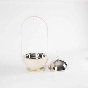 Casseroles d'aspect standard du Moyen-Orient avec support de couvercle rond Casserole élégante Hotpot Ramadan Buffet spécial chauffe-plats - Product Image 6