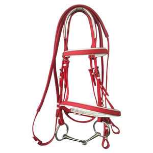 Tocado de cuero decorativo de fabricación superior Para Caballo Western Horse Bridle Headstall - Product Image 4